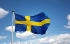 Image of the Sweden flag.