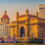 Buildings in Mumbai, India