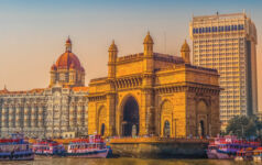 Buildings in Mumbai, India
