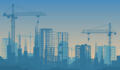 skyline under construction
