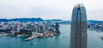 View of Hong Kong city, Hong Kong Island, China