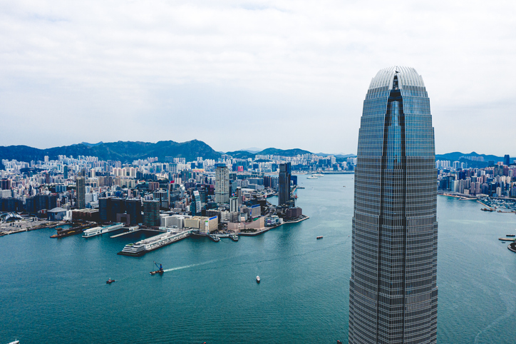 View of Hong Kong city View of Hong Kong city, Hong Kong Island, China