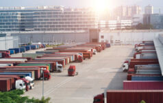 trucks dock, industrial, logistics, shipping, warehouse