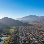 Aerial Drone Image of the La Quinta Cove In California