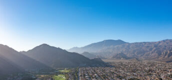 Aerial Drone Image of the La Quinta Cove In California