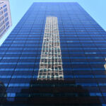 New York City - Jan 1, 2023: 590 Madison Avenue, also known as the IBM Building, is a skyscraper at 57th Street and Madison Avenue in the Midtown Manhattan neighborhood of New York City.