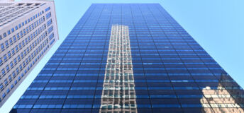 New York City - Jan 1, 2023: 590 Madison Avenue, also known as the IBM Building, is a skyscraper at 57th Street and Madison Avenue in the Midtown Manhattan neighborhood of New York City.