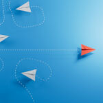 Savanna’s Bryant Park refi shows why loan extensions can be worth it Paper planes, white flying randomlly but for one in red flying with purpose