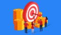 Pearlmark holds final close for sixth mezzanine debt fund Illustration of a target with an arrow in the middle, surrounded by coins.