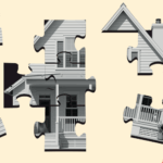 House puzzle pieces T9