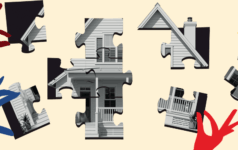 House puzzle pieces T9