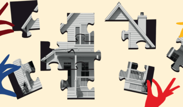 How real estate private credit can help solve the housing puzzle House puzzle pieces T9