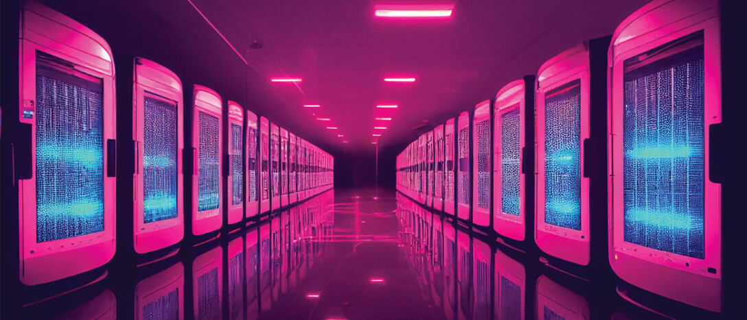 Image of a data center room.