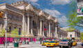 Exterior of Met Museum NYC