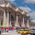 Exterior of Met Museum NYC