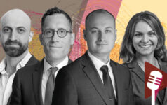 PEI's editor-in-chief, real estate, Jonathan Brasse; LaSalle Investment Management's global head of research, Brian Klinksiek; PERE Credit's deputy editor, Randy Plavajka; PERE Deals reporter McKenna Leavens