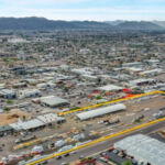 An aerial view of an IOS asset backed by JIOS.