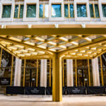 The entrance to the Chancery Rosewood Hotel
