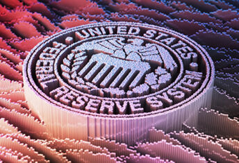 A digital render of the Federal Reserve badge