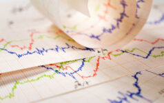 Generic charts on technical paper.