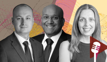 Piecemeal over portfolios: Selective industrial buys and exits show a sharpshooting template ahead PERE Credit deputy editor Randy Plavajka, Ambrose founder and chief executive officer Aasif Bade and PERE Credit editor Samantha Rowan.