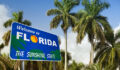Welcome to Florida billboard sign