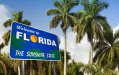 Welcome to Florida billboard sign