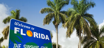 Welcome to Florida billboard sign