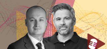 Randy Plavajka, deputy editor of PERE Credit and Marcos Alvarado, partner and head of US real estate at Sixth Street