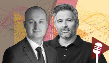 Randy Plavajka, deputy editor of PERE Credit and Marcos Alvarado, partner and head of US real estate at Sixth Street