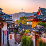 Bukcheon hanok village ,Seoul South Korea.