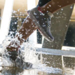 Real estateโs global lending recovery moves past geopolitical headwinds Image of feet in a puddle.