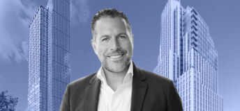 Josh Zegen on a NY background
