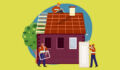 Image of a house under construction