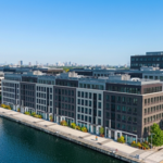 Image of the office at Royal Albert Dock, to be converted to RAD student housing.
