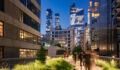 Corebridge provides $293.2m financing for Manhattan tower New York City, NY, USA - May, 05, 2022: High Line Park promenade in Chelsea with view on Hudson Yards skyscrapers. Manhattan