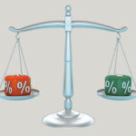Derby Lane on why discipline creates opportunity Legal Scale with Percentage Sign Cubes